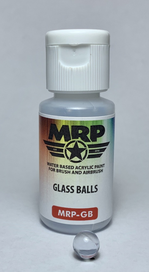Mr. Paint MRP-GB Glass Balls 40pcs in 17ml bottle / Glass balls