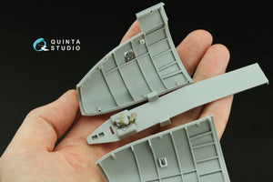 Quinta Studio QD32236 Boeing B-17E/F Navigator, bombardier, waist and tail gunners compartments. 3D-Printed coloured Interior (HK models) 1/32 – Bild 5