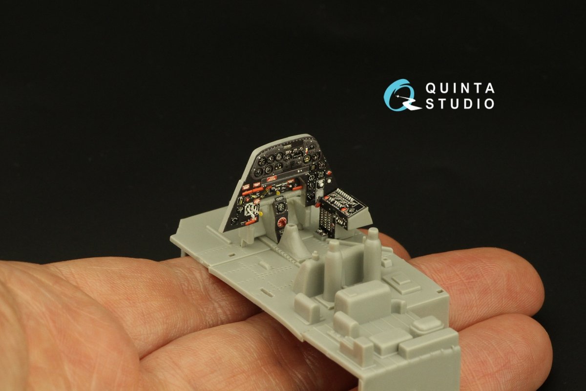 Quinta Studio QD48377 TBM-3 Avenger 3D-Printed &amp;amp; coloured Interior on decal paper (Hobby Boss) 1/48 – immagine 10