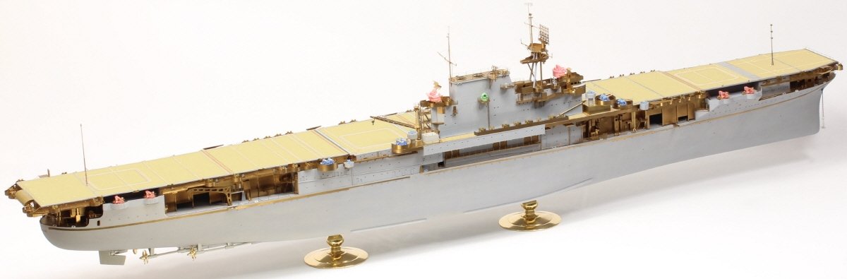 Pontos 27010fn 1/200 USS CV-6 Enterprise 1942 Detail Up Set (Teak Tone wooden deck) 1/200 – Bild 17