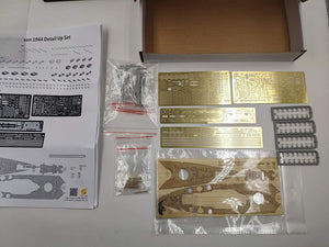 Very Fire VF700004 Battleship HMS Nelson Detail up Set for Trumpeter 06717 1/700 – imagen 3