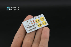 Quinta Studio QD35102 Unimog 404 3D-Printed &amp;amp; coloured Interior on decal paper (ICM) 1/35 – imagen 3