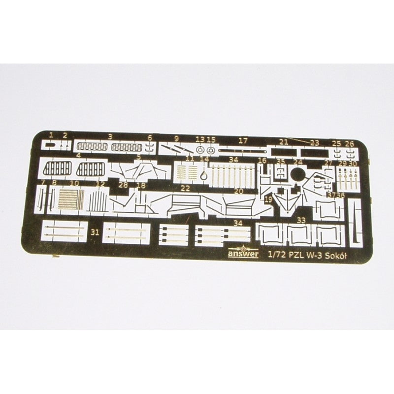 Answer AA72006 PZL W-3 Sokół Polska Policja 1/72 – Bild 4