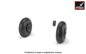 Armory Models AW72055 Iljushin IL-2 Bark, roues de type ancien avec pneus lestés, échelle 1/72  – image 2