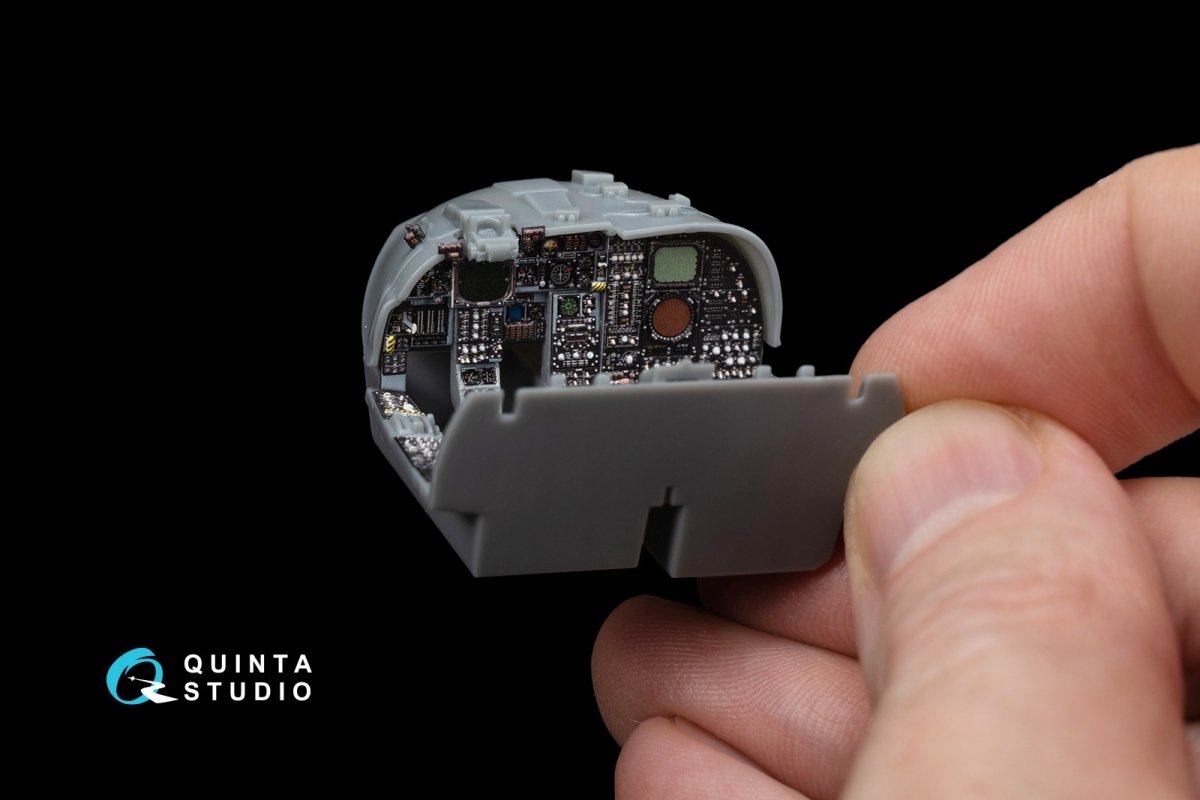 Quinta Studio QD48166 A-6E TRAM Intruder 3D-Printed &amp;amp; coloured Interior on decal paper (for HobbyBoss kit) 1/48 – imagen 3