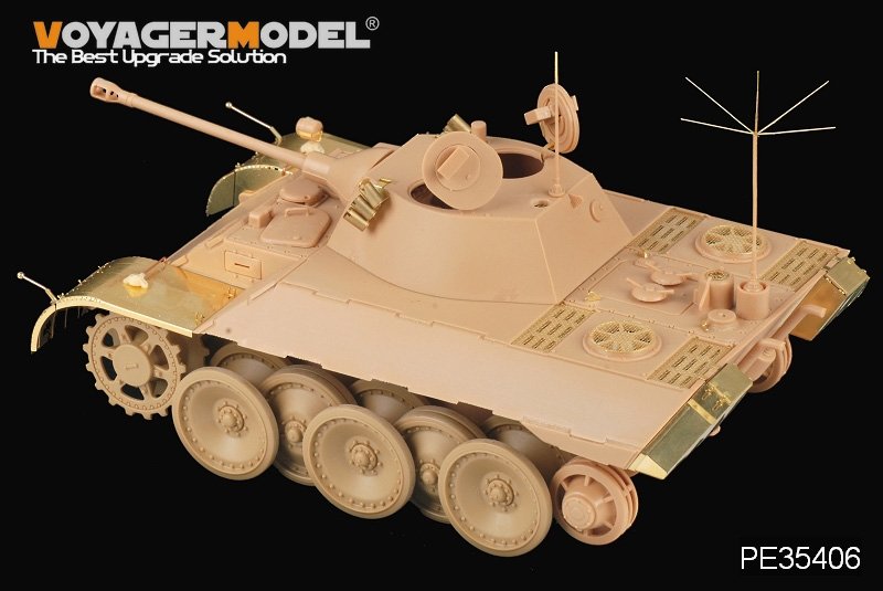 Voyager Model PE35406 WWII German VK1602 Leopard for hobby boss 82460 1/35 – immagine 4