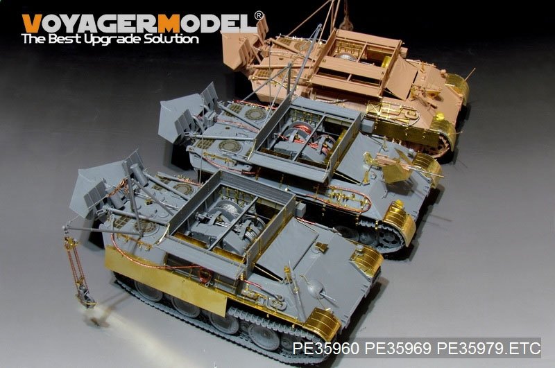 Voyager Model PE35960 WWII German Bergepanther Ausf.G Basic For TAKOM 2107 1/35 – Bild 20