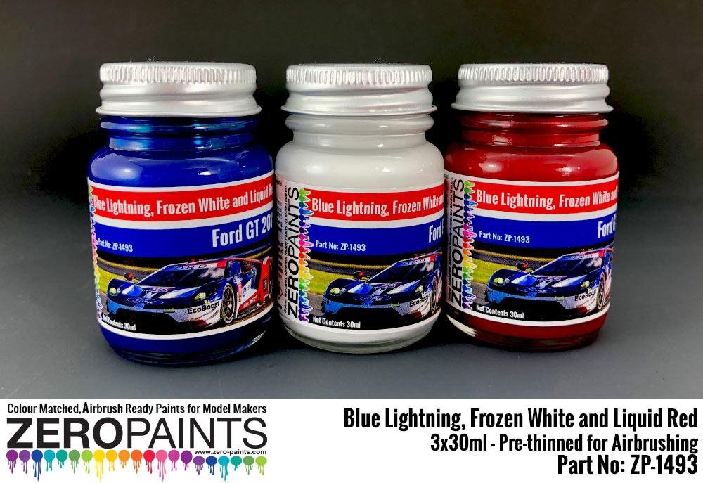 Zero Paints ZP-1493 Ford GT 2018 - Coffret de peinture 3 x 30 ml