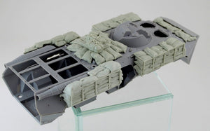 Panzer Art RE35-693 Sandbags armor for Ukrainian BTR-80 1/35 – zdjęcie 4