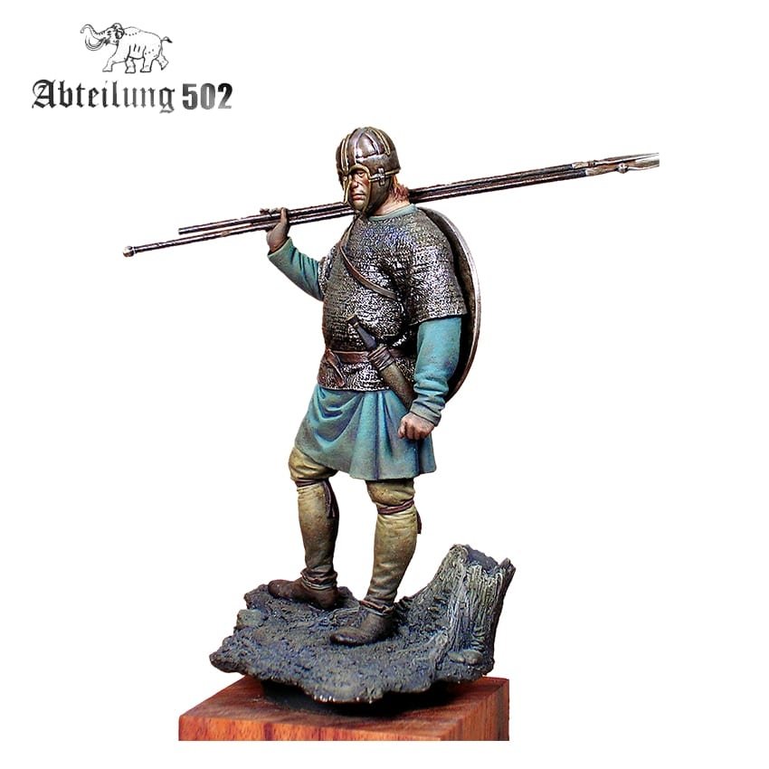 502 Abteilung ABT1011 NORTHUMBRIAN WARRIOR 8TH-9TH C. 54MM RESIN. – image 2