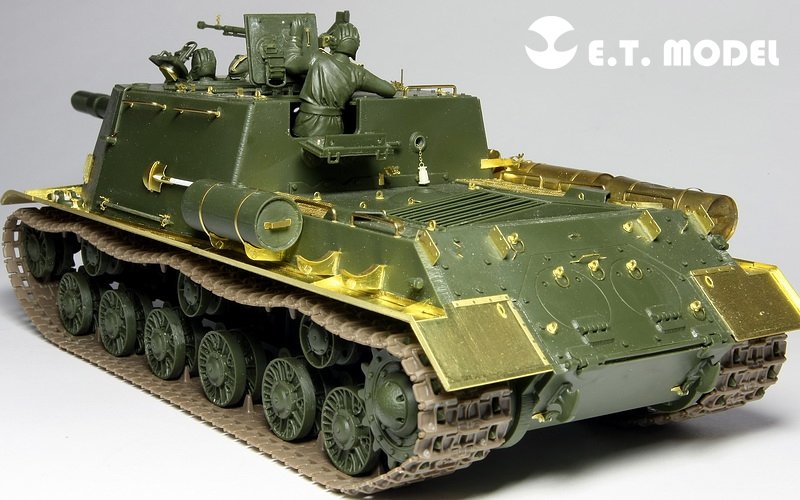 Kit ET Model S35-003 JSU-152 soviétique de la Seconde Guerre mondiale pour maquette TAMIYA 35303 au 1/35 – image 2