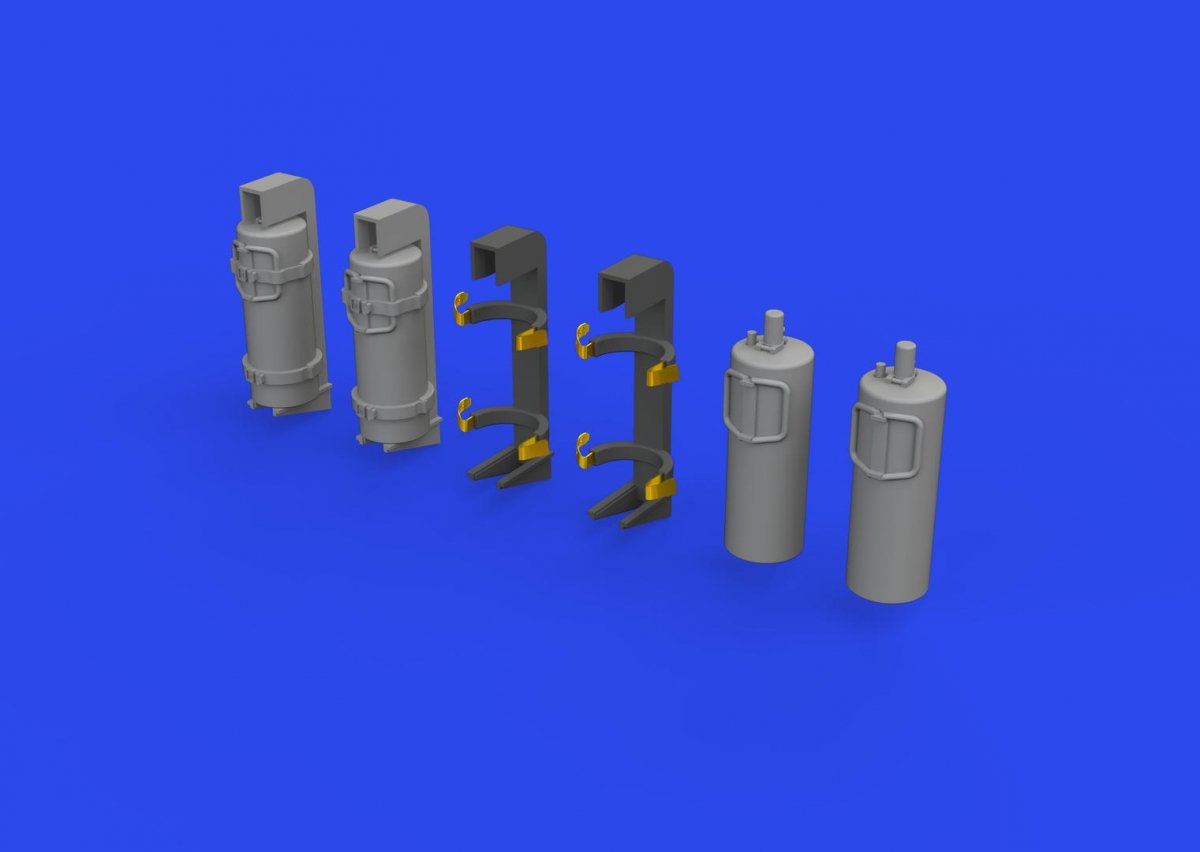 Eduard 635034 Extincteurs allemands de la Seconde Guerre mondiale, impression au 1/35
