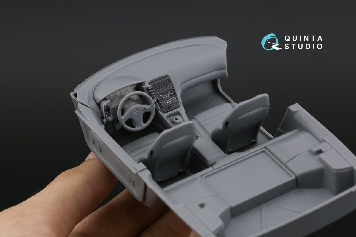 Quinta Studio QD24011 Nissan Fairlady 300ZX Z32 3D-Printed &amp;amp; colored Interior on decal paper (Tamiya) 1/24 – image 15