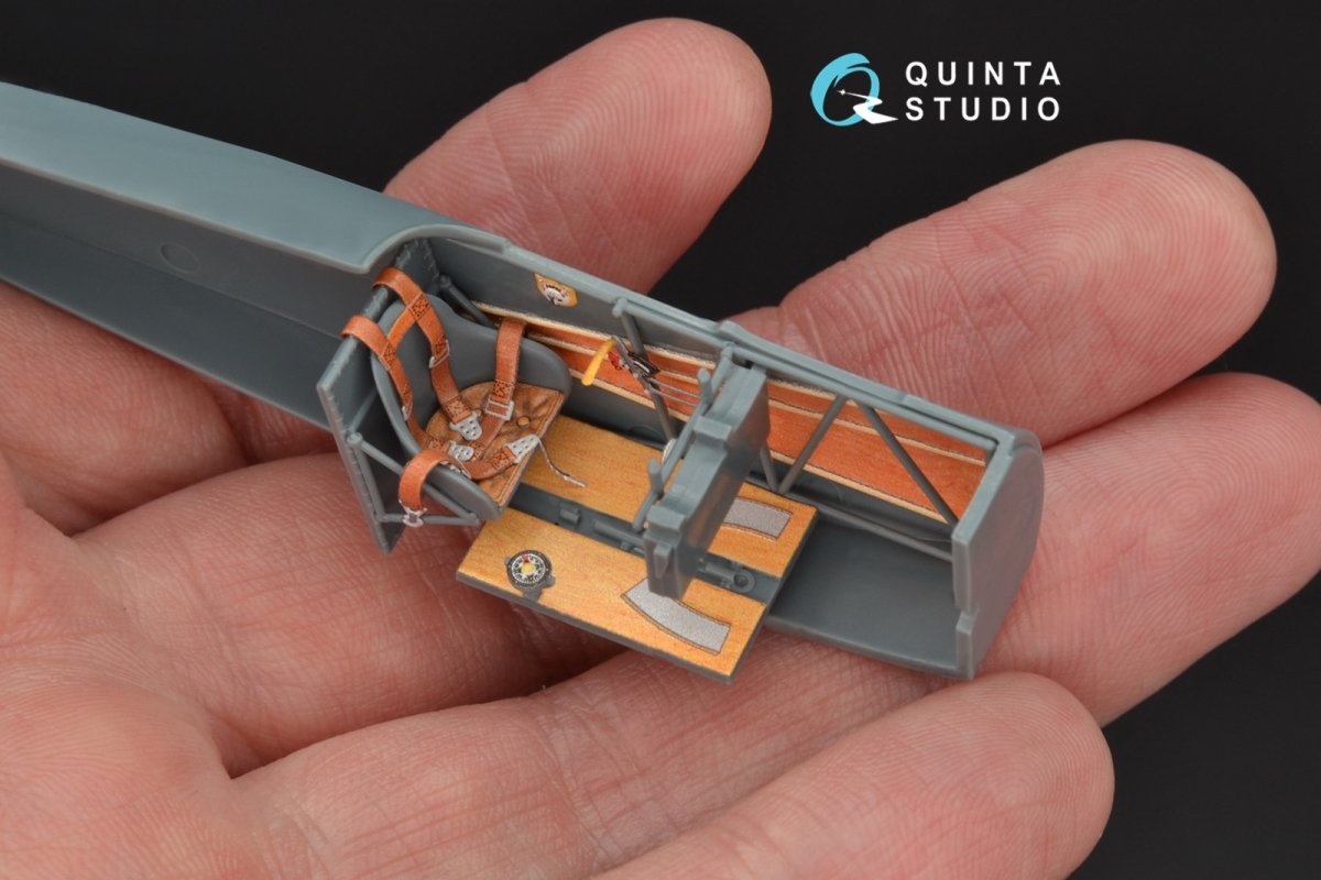 Quinta Studio QD48158 Fokker Dr.1 3D-Printed &amp;amp; coloured Interior on decal paper (for Eduard kit) 1/48 – imagen 4