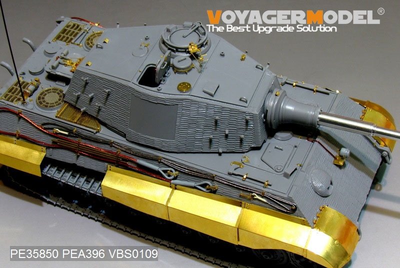 Voyager Model PEA396 WWII German King Tiger Schurzen For TAKOM 1/35 – Bild 3