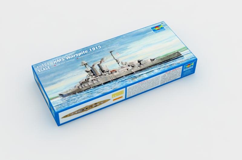 Trumpeter 05780 HMS Warspite (1915) 1/700 – Bild 2