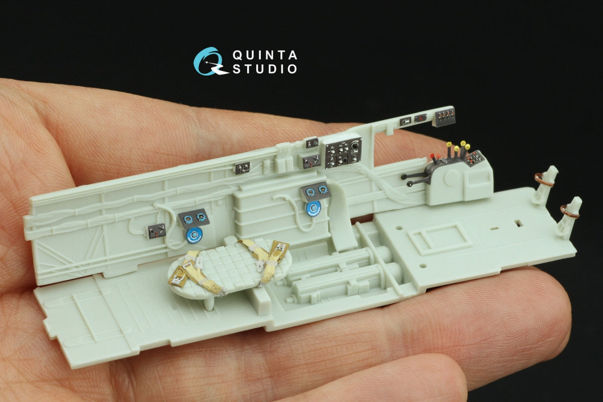 Quinta Studio QD48435 Bf 110G-2 3D-Printed coloured Interior on decal paper (Revell) 1/48 – zdjęcie 9