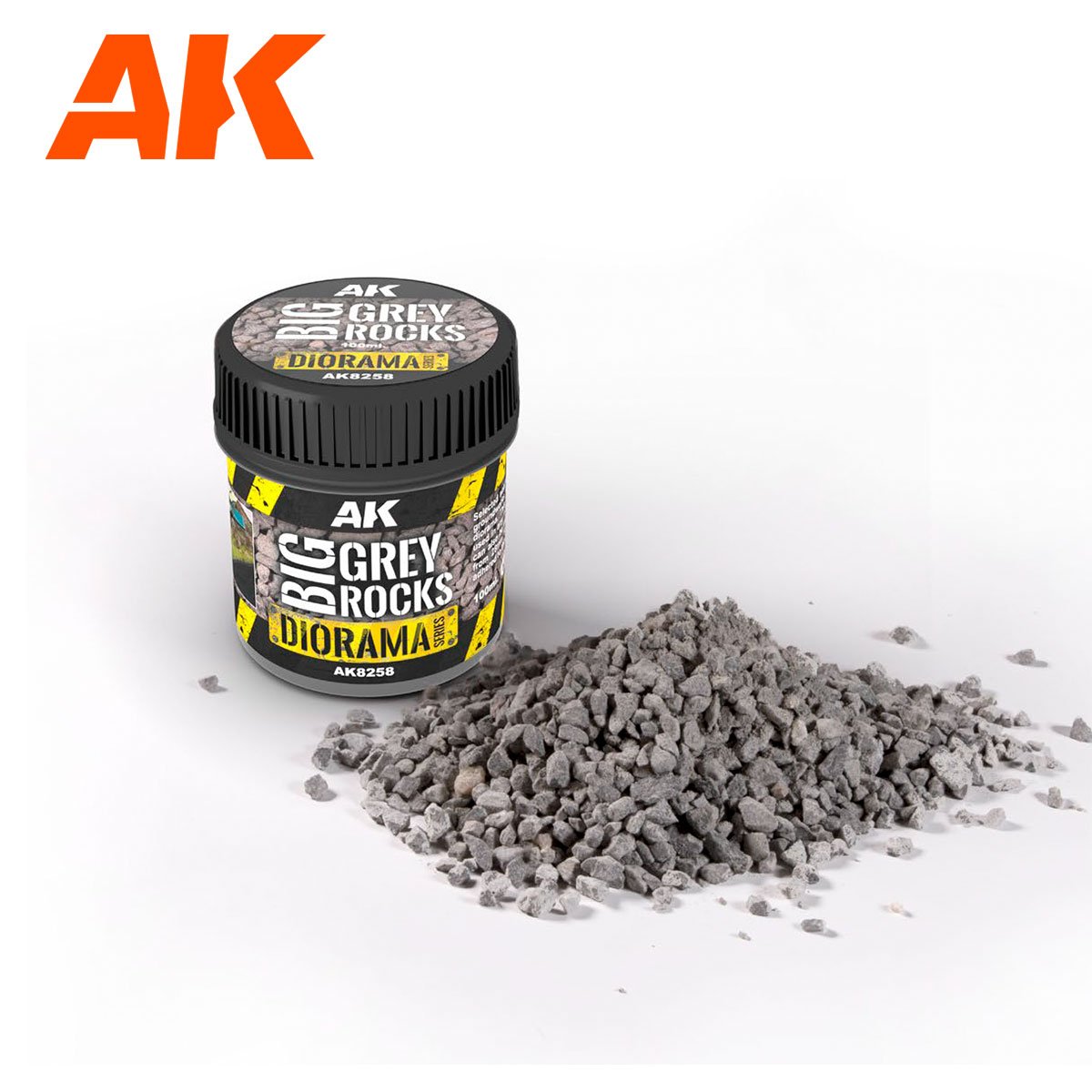 AK Interactive AK8258 BIG GRAY ROCKS 100ml