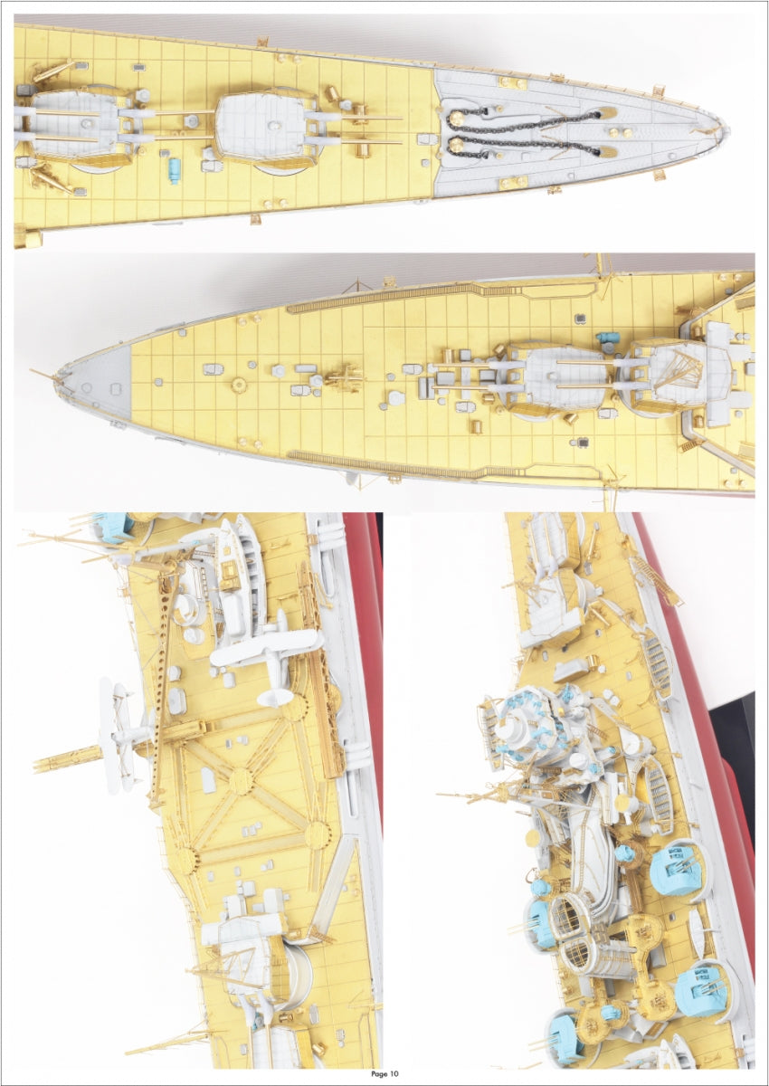 Pontos 37035F1 IJN Heavy Cruiser Mogami 1942 Detail Up Set 1/350 – Bild 19