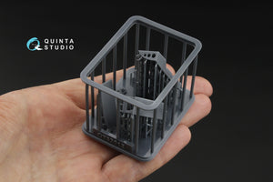 Quinta Studio QD+32250 A-26C Invader 3D-Printed &amp;amp; coloured Interior on decal paper (Hobby Boss) (with 3D-printed resin parts) 1/32 – immagine 7