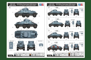 Hobby Boss 83889 M35 Mittlere Panzerwagen ADGZ-Daimler 1/35 – zdjęcie 3