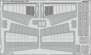 Eduard 481179 P-400 landing flaps for ARMA HOBBY 1/48