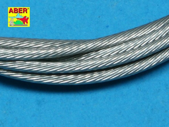 Aber TCS15 Stainless Steel Towing Cables 1,5mm, 1m long – imagen 3