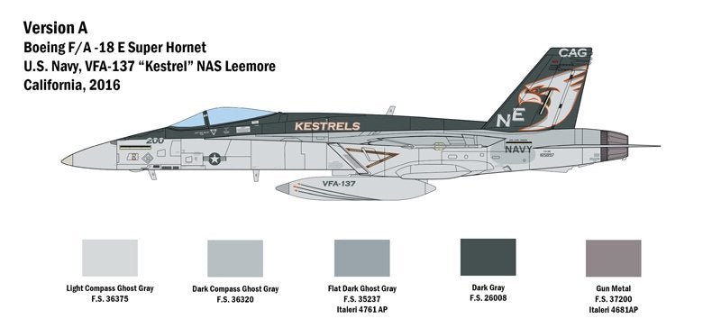 Italeri 2791 F/A-18 E SUPER HORNET 1/48 – imagen 5