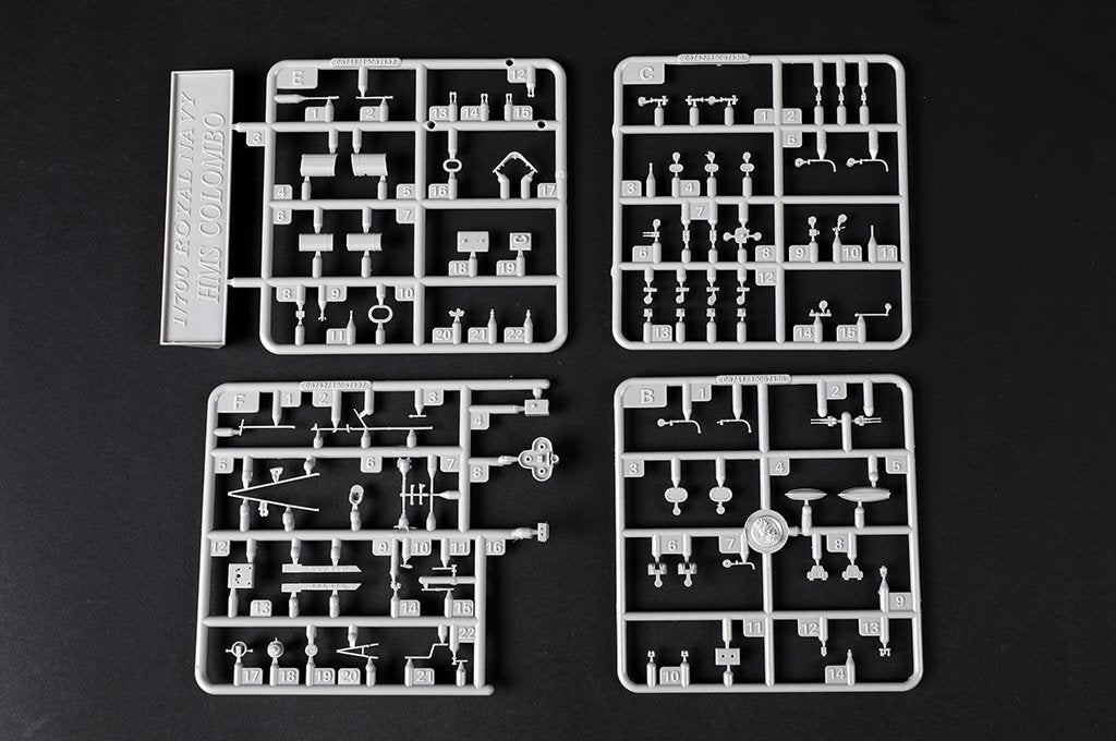 Trumpeter 06742 HMS Colombo 1/700 – zdjęcie 6