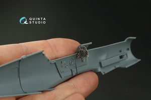Quinta Studio QD48420 Bf 109K-4 3D-Printed &amp;amp; coloured Interior on decal paper (Eduard) 1/48 – zdjęcie 8