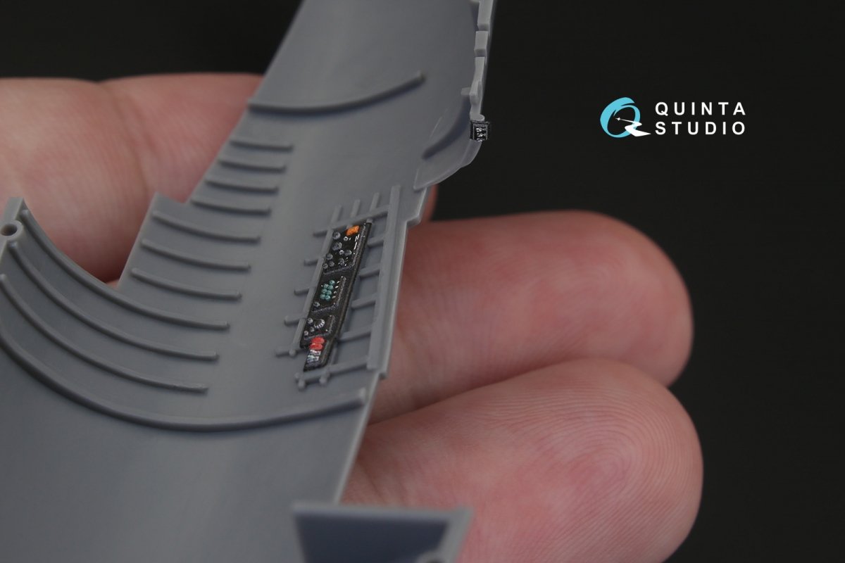 Quinta Studio QD48108 F4U-1D 3D-Printed &amp;amp; coloured Interior on decal paper (for Tamiya kit) 1/48 – zdjęcie 3