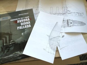 MMP Books 78562 Maritime: Cruisers of the 1st Rank. Avrora, Diana, Pallada EN – immagine 2