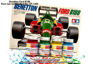 Zero Paints ZP-1300 Benetton Ford B188 Paint 4x30ml – imagen 3