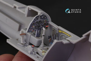 Quinta Studio QD32058 Bf 109K-4 3D-Printed &amp;amp; coloured Interior on decal paper (for Hasegawa kit) 1/32 – zdjęcie 7