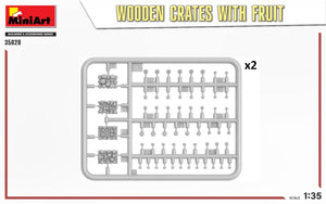 MiniArt 35628 WOODEN CRATES WITH FRUIT 1/35 – immagine 3