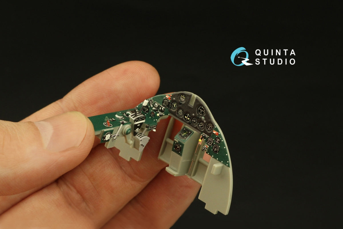 Quinta Studio QD32185 F4F-4 Wildcat 3D-Printed coloured Interior on decal paper (Trumpeter) 1/32 – zdjęcie 7