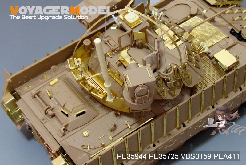 Voyager Model PE35944 Modern US Army M3A3 BRADLEY CFV Basic For KINETIC K61014/ OROCHI IM001 IM002 1/35 – immagine 13