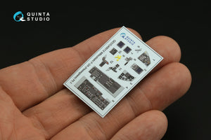 Quinta Studio QDS-48012 Mitsubishi F-2A 3D-Printed coloured Interior on decal paper (Hasegawa) (small version) 1/48 – Bild 10