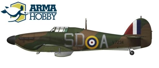 Arma Hobby 70019 Hurricane Mk I Expert Set 1/72 – imagen 8