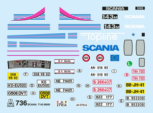 Italeri 0736 SCANIA T 143M 500 Topline 1/24 – Bild 3