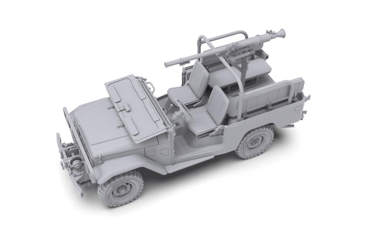 AK Interactive AK35003 FJ43 PICKUP WITH SPG-9 RECOILLESS GUN 1/35 – Bild 7