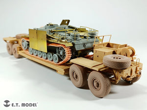 E.T. Model P35-123 WWII German Tank Transporter Sd.Ah.116 Sagged wheels For TAMIYA Kit 1/35 – Bild 4