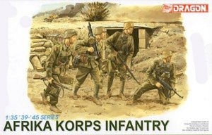 Dragon 6138 Afrika Korps Infantry 1/35