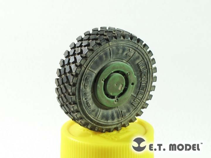 E.T. Model ER35-063 Modern U.S. MK.23 MTVR Cargo Truck Weighted Road Wheels For TRUMPETER 1/35 – Bild 3