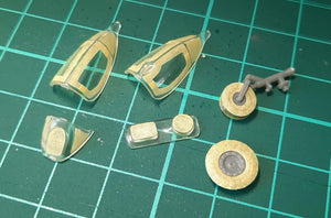 Omask 57050 Mig-17F mask (for Airfix) 1/72 – immagine 2