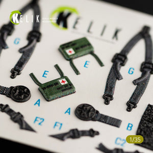 KELIK K35016 HH-60H RESCUE HAWK INTERIOR 3D DECALS FOR KITTY HAWK KIT 1/35 – Bild 7