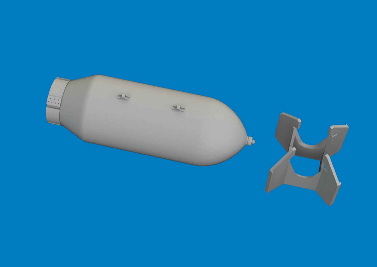 Eduard 6481076 P-40 1000lb US bomb Eduard 1/48 – immagine 3