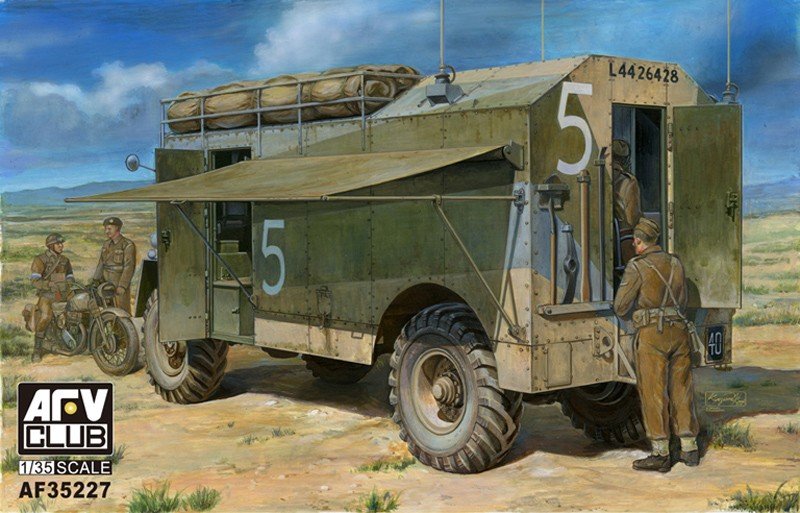 AFV Club 35227 AEC Dorchester 4x4 ACV (Full Interior) 1/35