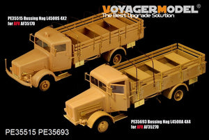 Camion cargo allemand Bussing Nag L4500A 4x4 de la Seconde Guerre mondiale, modèle Voyager PE35693, pour AFV 35270, échelle 1/35 – image 8