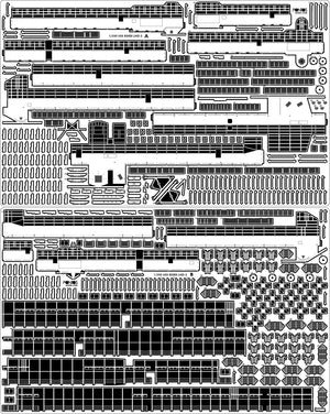 Pontos 37001R1 USS LHD-2 Essex Kit+Detail Up Set 1/350 – immagine 6